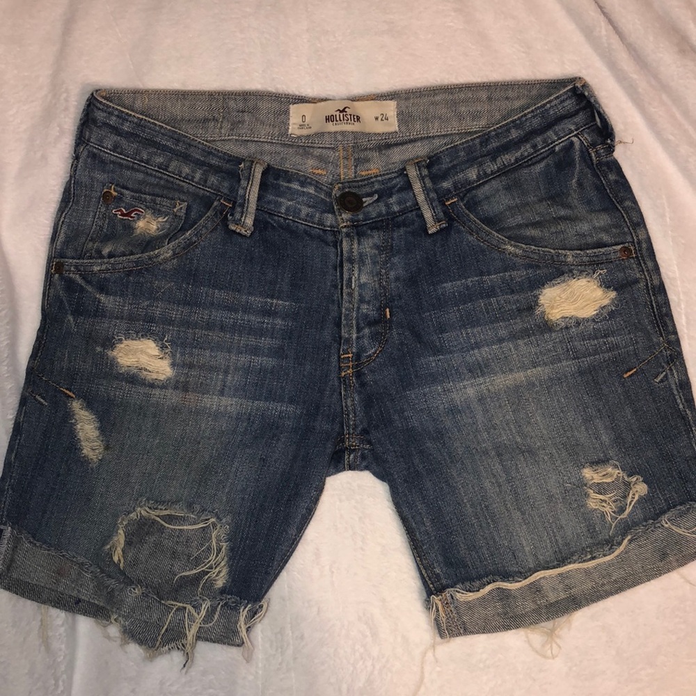 Hollister denim shorts